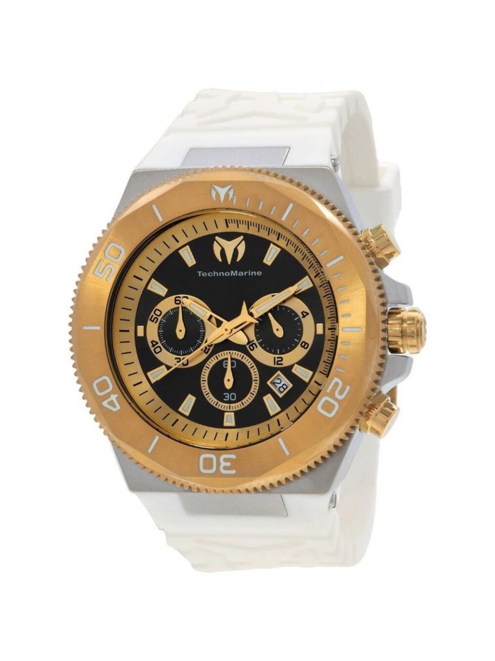 NWT Technomarine Manta Chronograph GMT Quartz Men's Watch